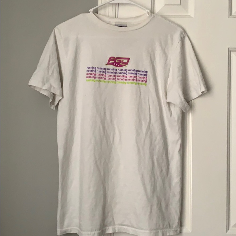 Saucing running shirt vintage 1990s shirt Sz small